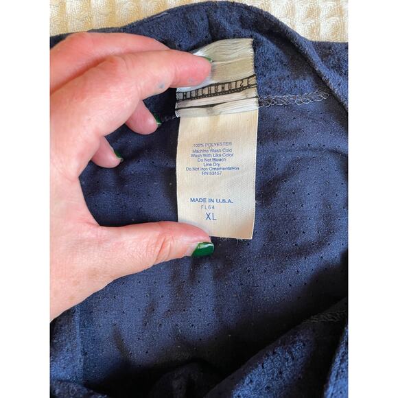 VTG Genuine Merchandise by Majestic Milwaukee Brewers Blue Button Up Jersey XL - Picture 8 of 13